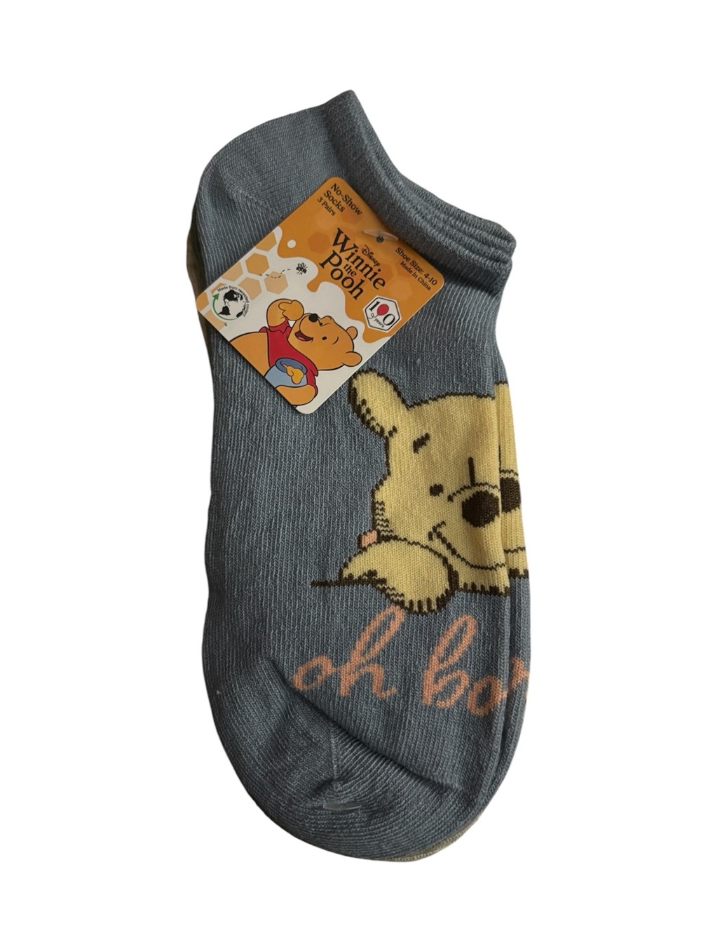 Winnie the Pooh 3PK No-Show Socks